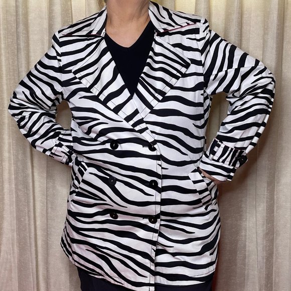 Zebra Print Jacket - Picture 1 of 5